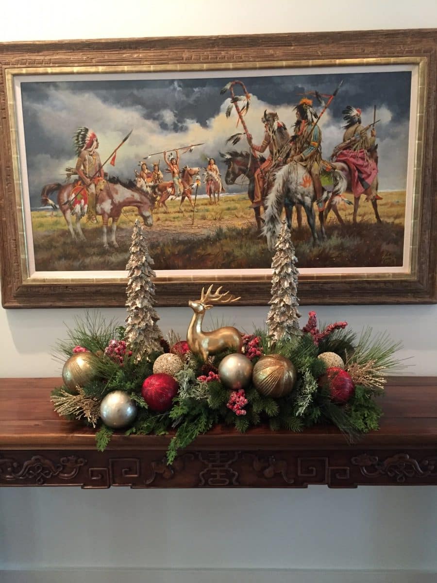 Baker Design Group Christmas Interior Design in Park Cities, Texas