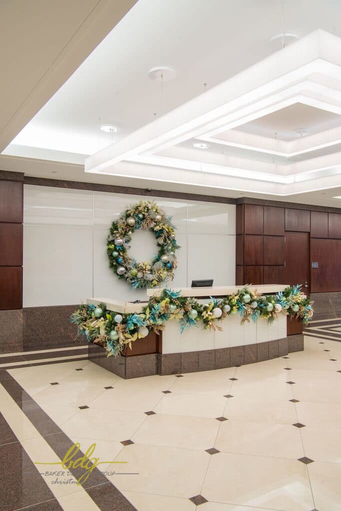 corporate interior design christmas holiday dallas