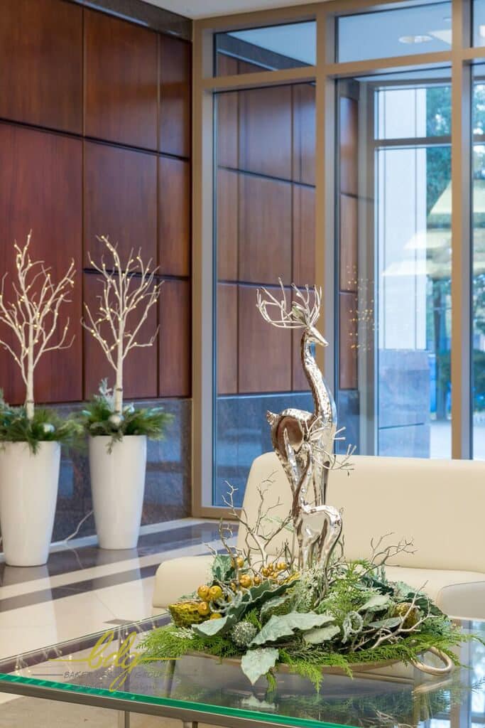 corporate interior design christmas holiday dallas
