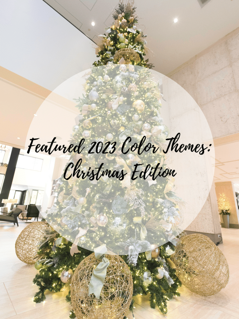 Featured 2023 Color Themes Baker Christmas Design